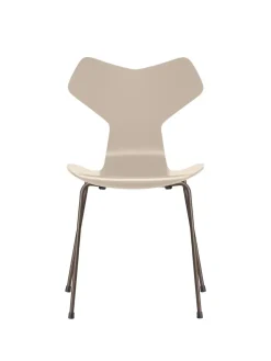 Fritz Hansen Spisebordsstole<3130 Grand Prix stol lakeret af Arne Jacobsen