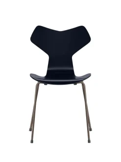 Fritz Hansen Spisebordsstole<3130 Grand Prix stol lakeret af Arne Jacobsen