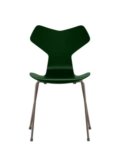 Fritz Hansen Spisebordsstole<3130 Grand Prix stol lakeret af Arne Jacobsen