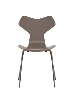 Fritz Hansen Spisebordsstole<3130 Grand Prix stol lakeret af Arne Jacobsen