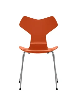 Fritz Hansen Spisebordsstole<3130 Grand Prix stol lakeret af Arne Jacobsen