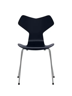 Fritz Hansen Spisebordsstole<3130 Grand Prix stol lakeret af Arne Jacobsen