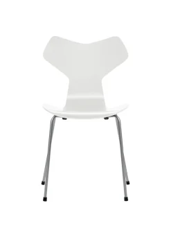 Fritz Hansen Spisebordsstole<3130 Grand Prix stol lakeret af Arne Jacobsen