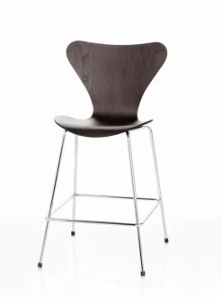 Fritz Hansen Barstole<3197 Høj Barstol af Arne Jacobsen
