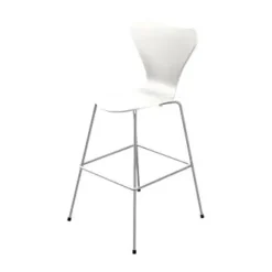 Fritz Hansen Barstole<3197 Høj Barstol af Arne Jacobsen