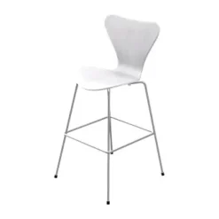 Fritz Hansen Barstole<3197 Høj Barstol af Arne Jacobsen