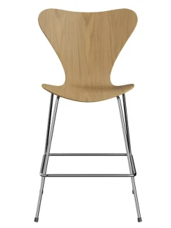 Fritz Hansen Barstole<3187 Lav Barstol af Arne Jacobsen