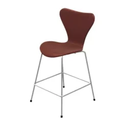 Fritz Hansen Barstole<3187 Lav Barstol af Arne Jacobsen