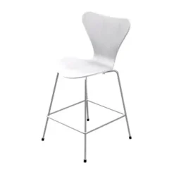 Fritz Hansen Barstole<3187 Lav Barstol af Arne Jacobsen