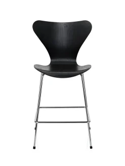 Fritz Hansen Barstole<3187 Lav Barstol af Arne Jacobsen