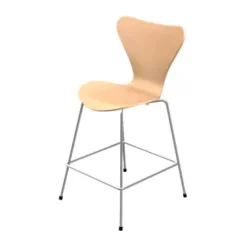 Fritz Hansen Barstole<3187 Lav Barstol af Arne Jacobsen