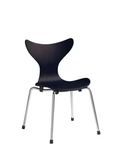 Børn Fritz Hansen Børnestole<3108 Liljen Barnestol, midnight blue fra