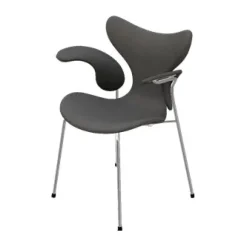 Fritz Hansen Spisebordsstole<3208 Liljen med armlæn af Arne Jacobsen