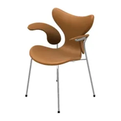 Fritz Hansen Spisebordsstole<3208 Liljen med armlæn af Arne Jacobsen