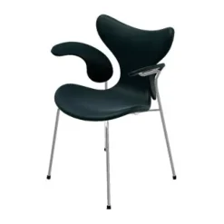 Fritz Hansen Spisebordsstole<3208 Liljen med armlæn af Arne Jacobsen