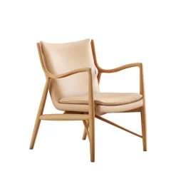 House of Finn Juhl Loungestole|Lænestole<45 Lænestol, eg klar olie af Finn Juhl