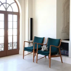 House of Finn Juhl Loungestole|Lænestole<45 Lænestol, eg olie af Finn Juhl