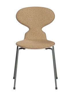 Fritz Hansen Spisebordsstole<3101 Myren Stol, forsidepolstret af Arne Jacobsen