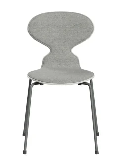 Fritz Hansen Spisebordsstole<3101 Myren Stol, forsidepolstret af Arne Jacobsen