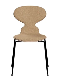 Fritz Hansen Spisebordsstole<3101 Myren Stol, forsidepolstret af Arne Jacobsen