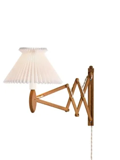 Le Klint Væglamper|Spots<224-6 Sax Væglampe Jubilæumsudgave, smoked oak fra