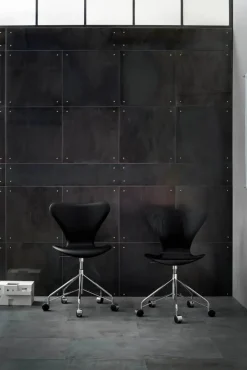 Fritz Hansen Kontorstole<3117 Serie 7 Kontorstol af Arne Jacobsen