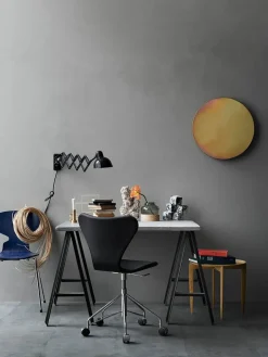 Fritz Hansen Kontorstole<3117 Serie 7 Kontorstol af Arne Jacobsen