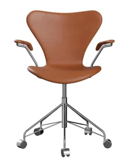 Fritz Hansen Kontorstole<3217 Serie 7 Kontorstol af Arne Jacobsen
