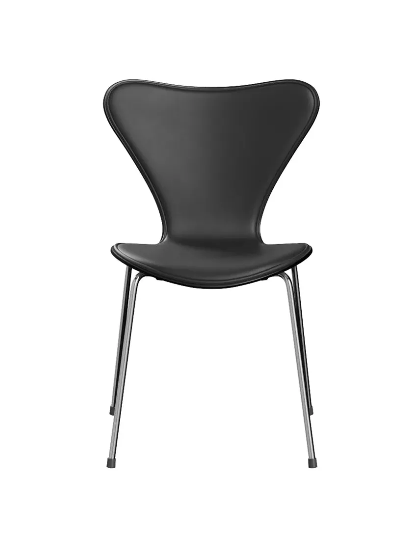 Fritz Hansen Spisebordsstole<3107 Serie 7 Stol, forsidepolstret af Arne Jacobsen