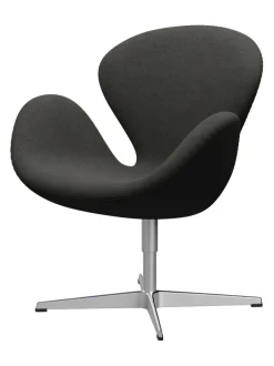 Fritz Hansen Lænestole<3320 Svanen i stof (prisgruppe 2) af Arne Jacobsen