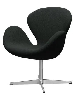 Fritz Hansen Lænestole<3320 Svanen i stof (prisgruppe 2) af Arne Jacobsen
