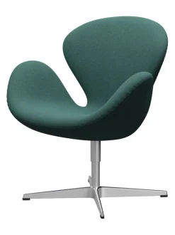 Fritz Hansen Lænestole<3320 Svanen i stof (prisgruppe 2) af Arne Jacobsen