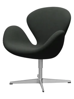 Fritz Hansen Lænestole<3320 Svanen i stof (prisgruppe 2) af Arne Jacobsen