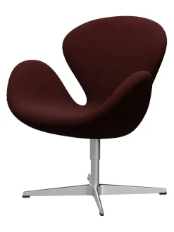 Fritz Hansen Lænestole<3320 Svanen i stof (prisgruppe 2) af Arne Jacobsen