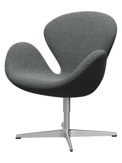 Fritz Hansen Lænestole<3320 Svanen i stof (prisgruppe 2) af Arne Jacobsen