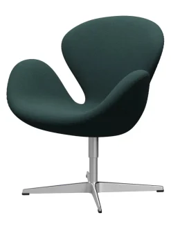 Fritz Hansen Lænestole<3320 Svanen i stof (prisgruppe 2) af Arne Jacobsen