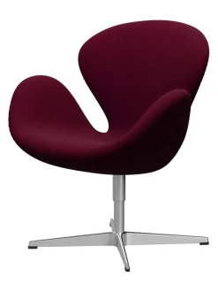 Fritz Hansen Lænestole<3320 Svanen i stof (prisgruppe 2) af Arne Jacobsen
