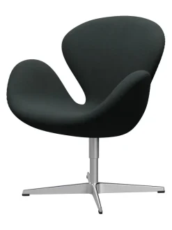 Fritz Hansen Lænestole<3320 Svanen i stof (prisgruppe 2) af Arne Jacobsen