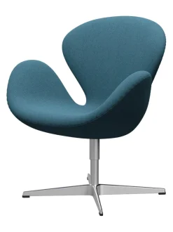 Fritz Hansen Lænestole<3320 Svanen i stof (prisgruppe 2) af Arne Jacobsen