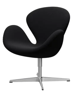 Fritz Hansen Lænestole<3320 Svanen i stof (prisgruppe 1) af Arne Jacobsen