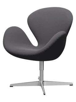 Fritz Hansen Lænestole<3320 Svanen i stof (prisgruppe 1) af Arne Jacobsen