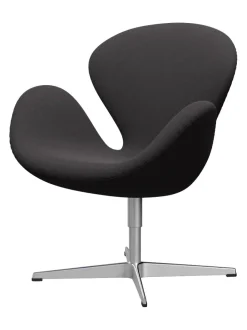 Fritz Hansen Lænestole<3320 Svanen i stof (prisgruppe 1) af Arne Jacobsen