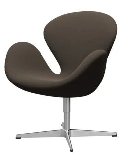 Fritz Hansen Lænestole<3320 Svanen i stof (prisgruppe 1) af Arne Jacobsen