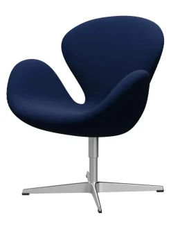 Fritz Hansen Lænestole<3320 Svanen i stof (prisgruppe 1) af Arne Jacobsen