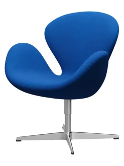 Fritz Hansen Lænestole<3320 Svanen i stof (prisgruppe 1) af Arne Jacobsen