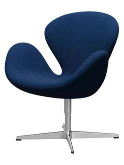 Fritz Hansen Lænestole<3320 Svanen i stof (prisgruppe 1) af Arne Jacobsen