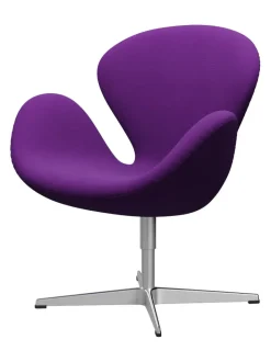 Fritz Hansen Lænestole<3320 Svanen i stof (prisgruppe 1) af Arne Jacobsen