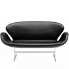 Fritz Hansen Sofaer<3321 Svanesofa af Arne Jacobsen