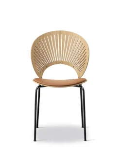 Fredericia Furniture Spisebordsstole<3396 Trinidad Stol, eg olie/omni 307 af Nanna Ditzel
