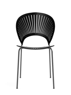 Fredericia Furniture Spisebordsstole<3398 Trinidad Stol, sort ask af Nanna Ditzel